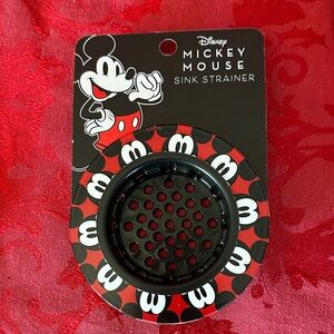 Disney Mickey Mouse Red and Black Sink Strainer